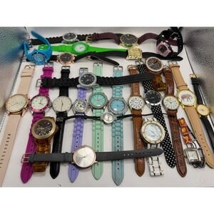 Unbranded Womens Watches Lot Of 25 For Parts Or Repair